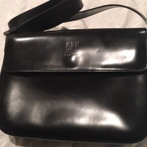 Gianfranco Ferre elegant black handbag,great look